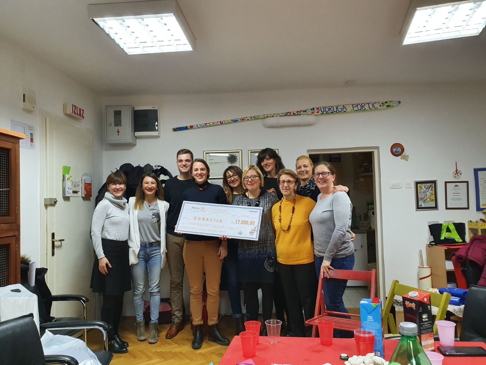 Rotary club Rijeka Novi val donirao Portiću 17.000 kn! 