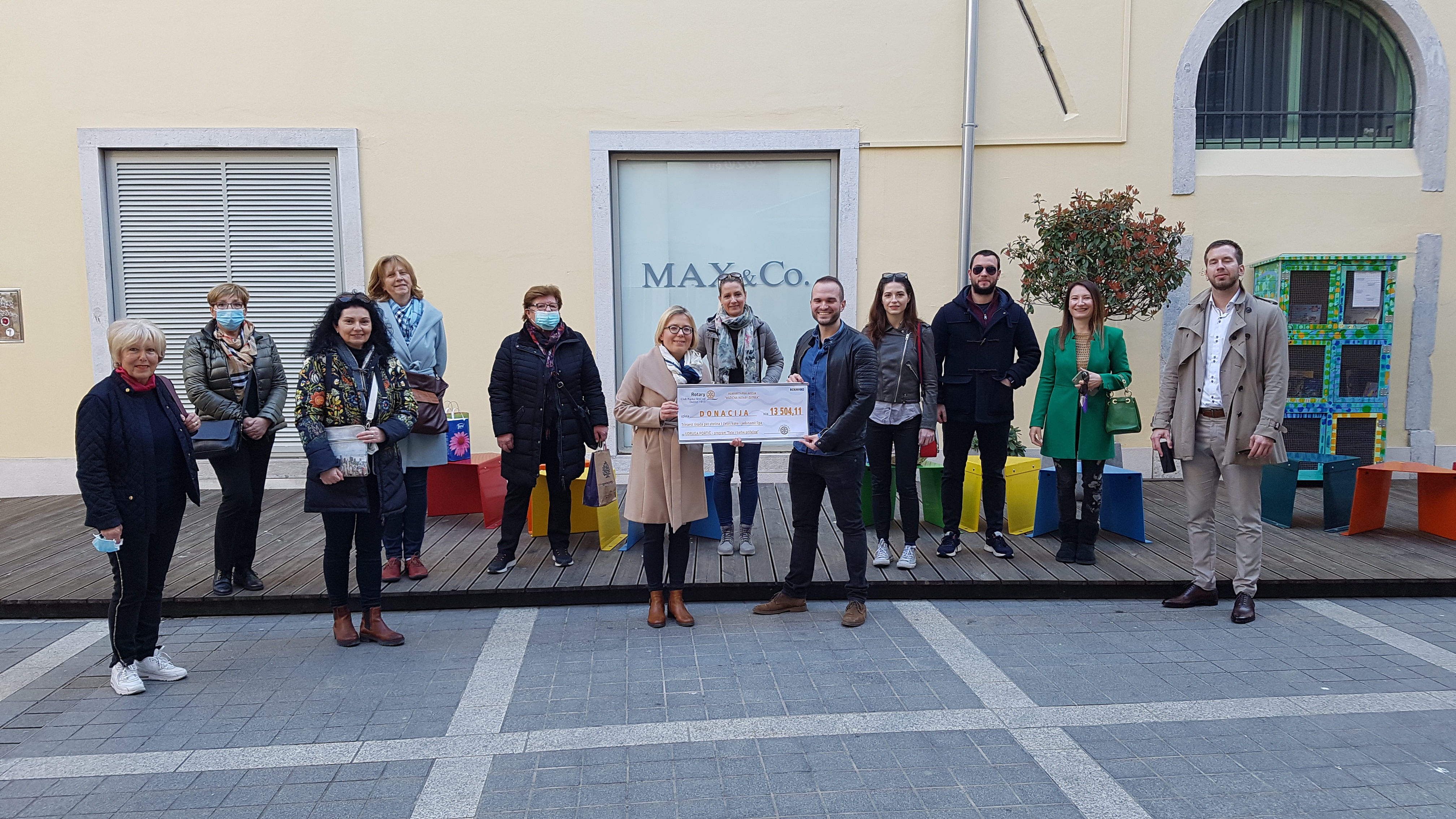 Donacija Rotary cluba Rijeka Novi val